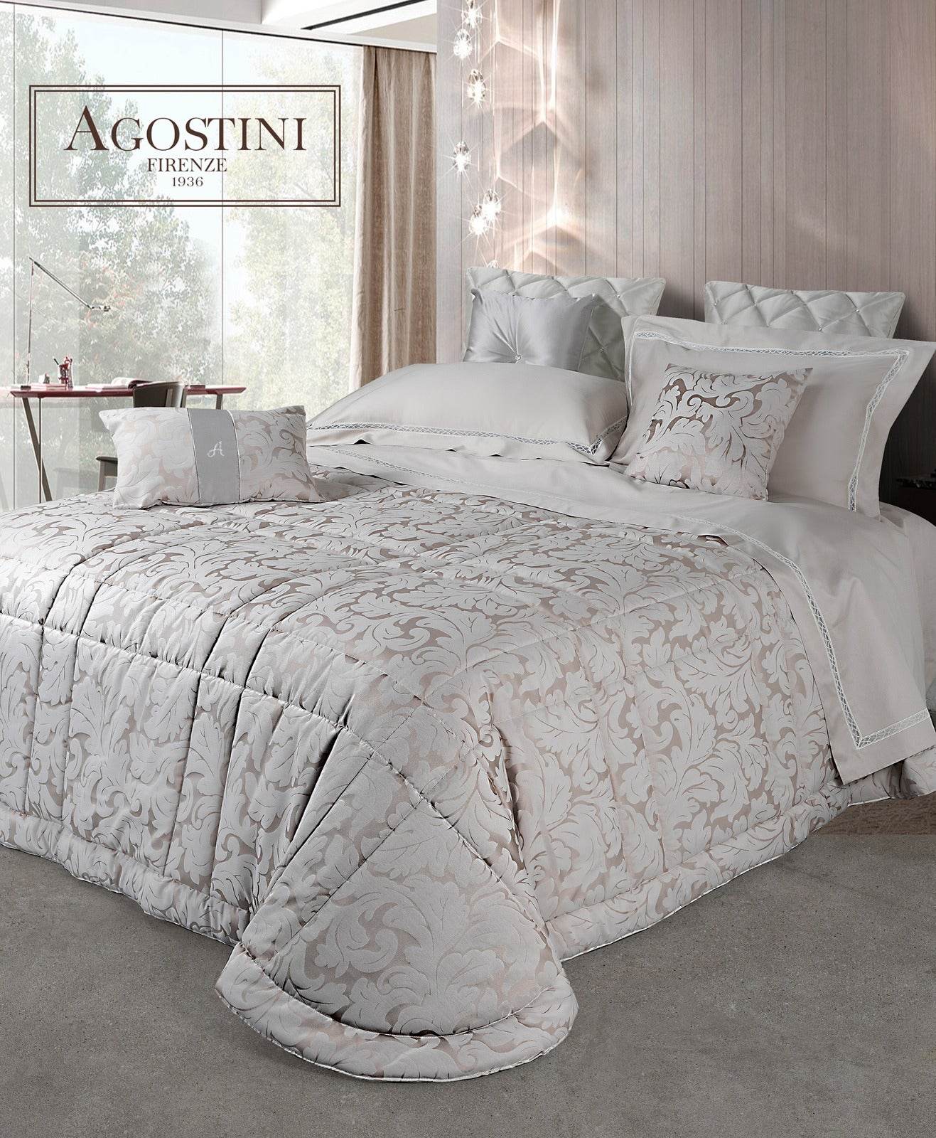 Trapunta jacquard Biancheria Chelsea Trap Agostini - evabiancheria