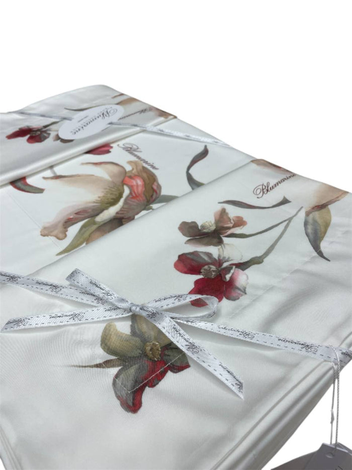 Lenzuola Stampato Biancheria Fleurette Cpl Blumarine Home