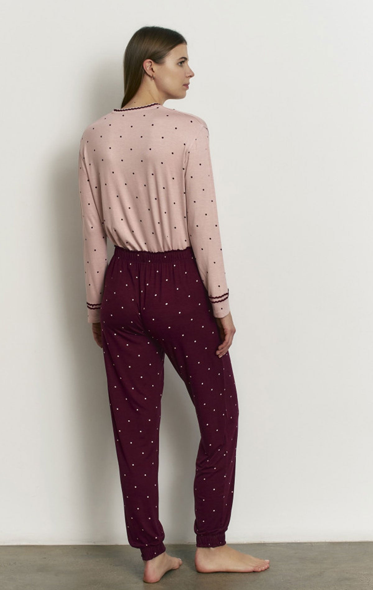 Completo pigiama Pigiama +Giacca Donna N21753 Promise