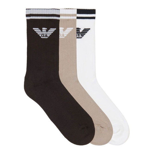 calze corte 3-pack Uomo AF18261 EM000554 Emporio Armani - evabiancheria