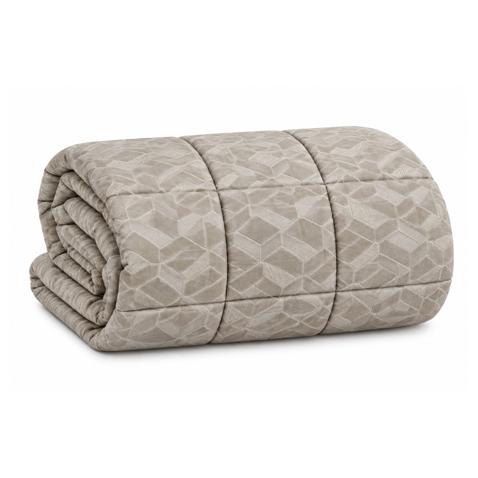 Trapunta jacquard Biancheria Katia Geometrico Trap Eva Home