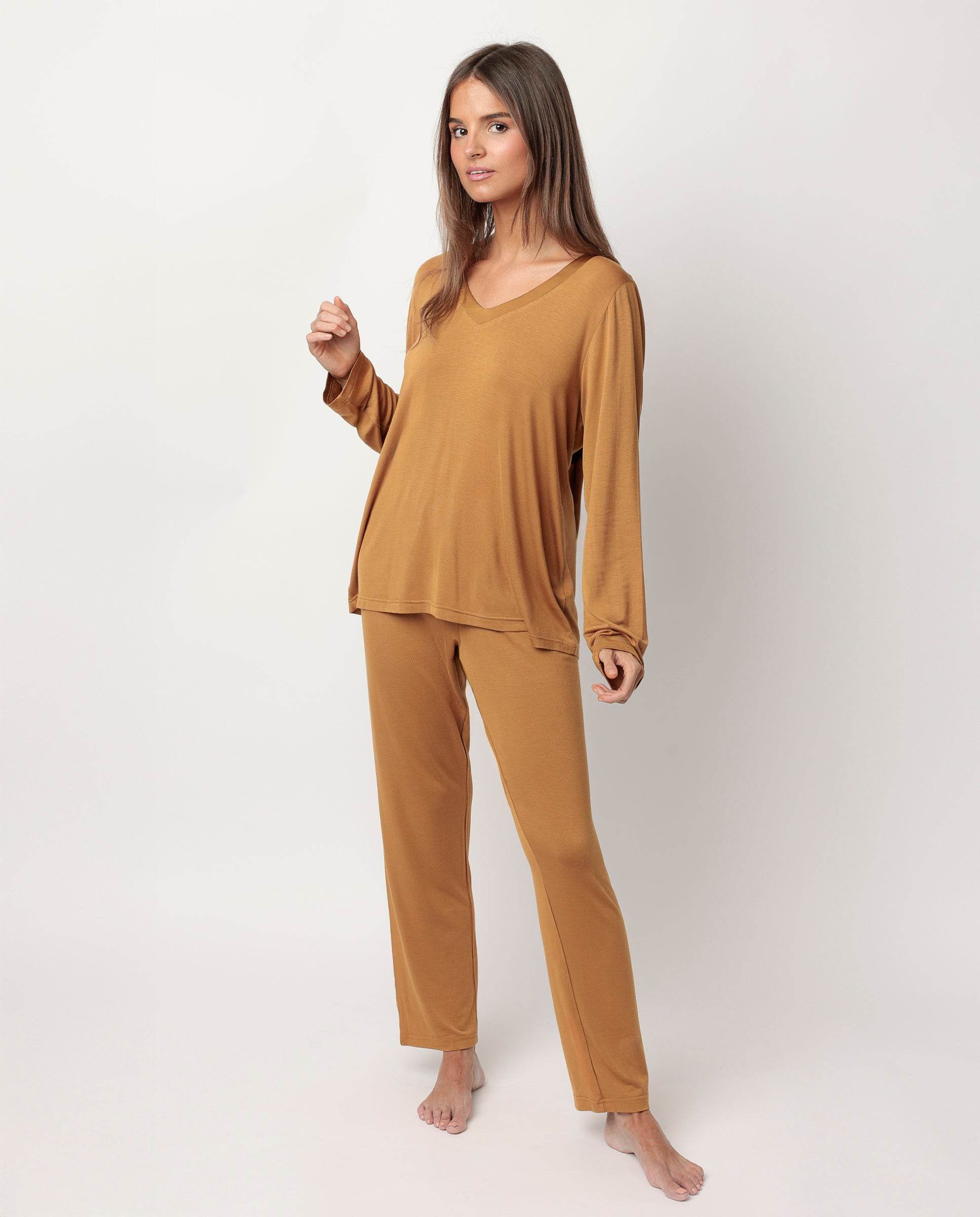 Pigiama scollo V Donna 63646 Admas - evabiancheria