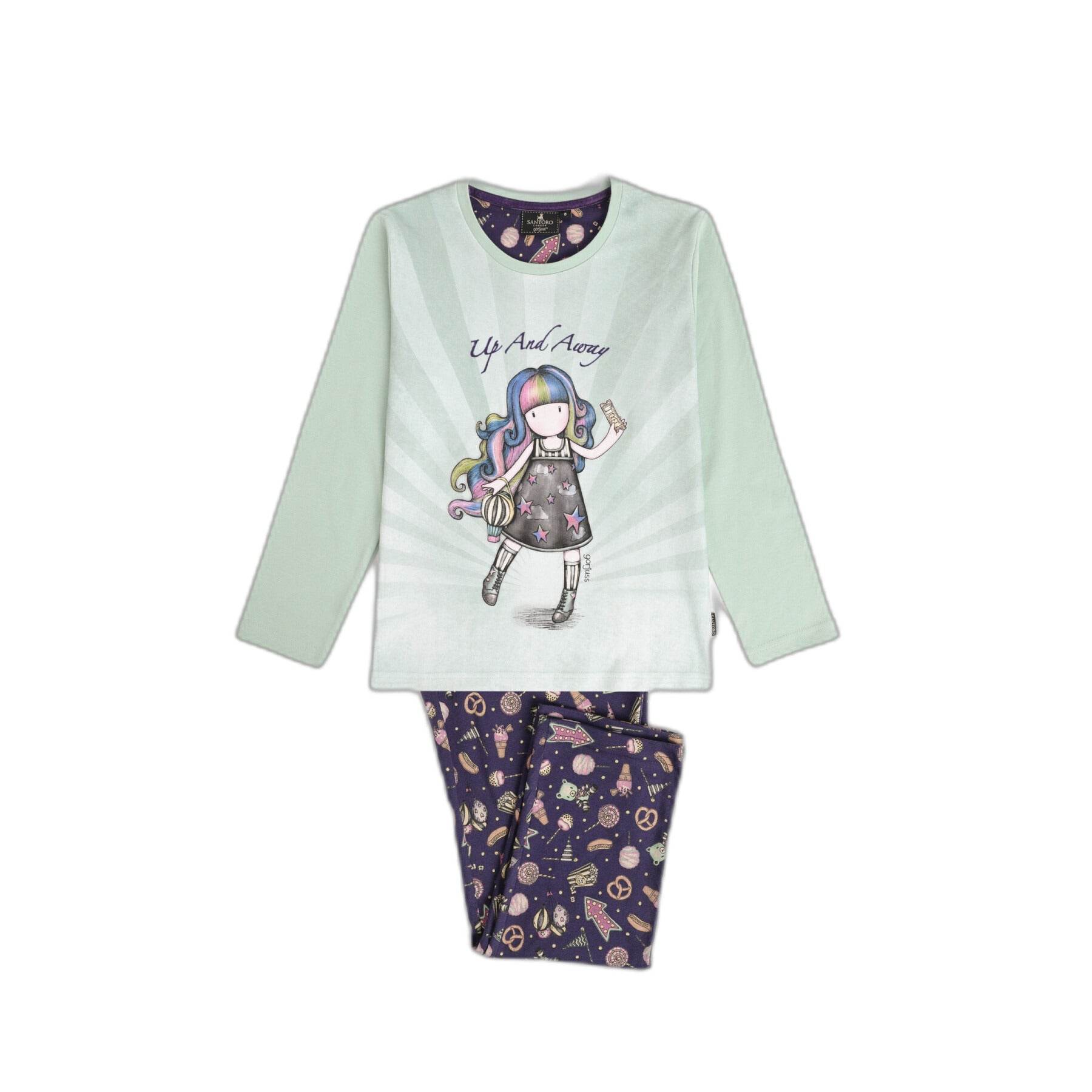 Pigiama Giro collo Bimba 62411 Santoro - evabiancheria