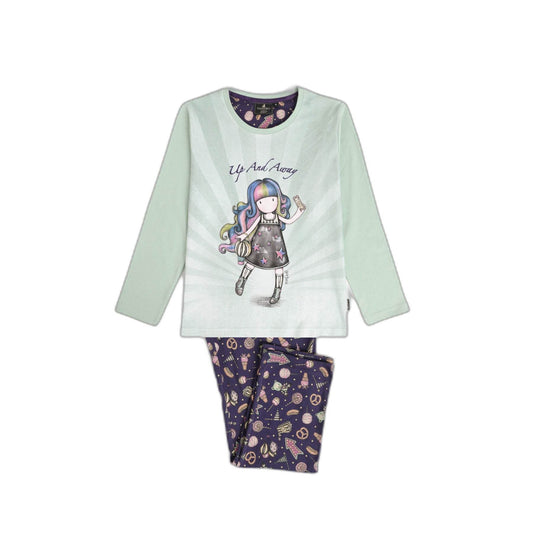 Pigiama Giro collo Bimba 62411 Santoro - evabiancheria