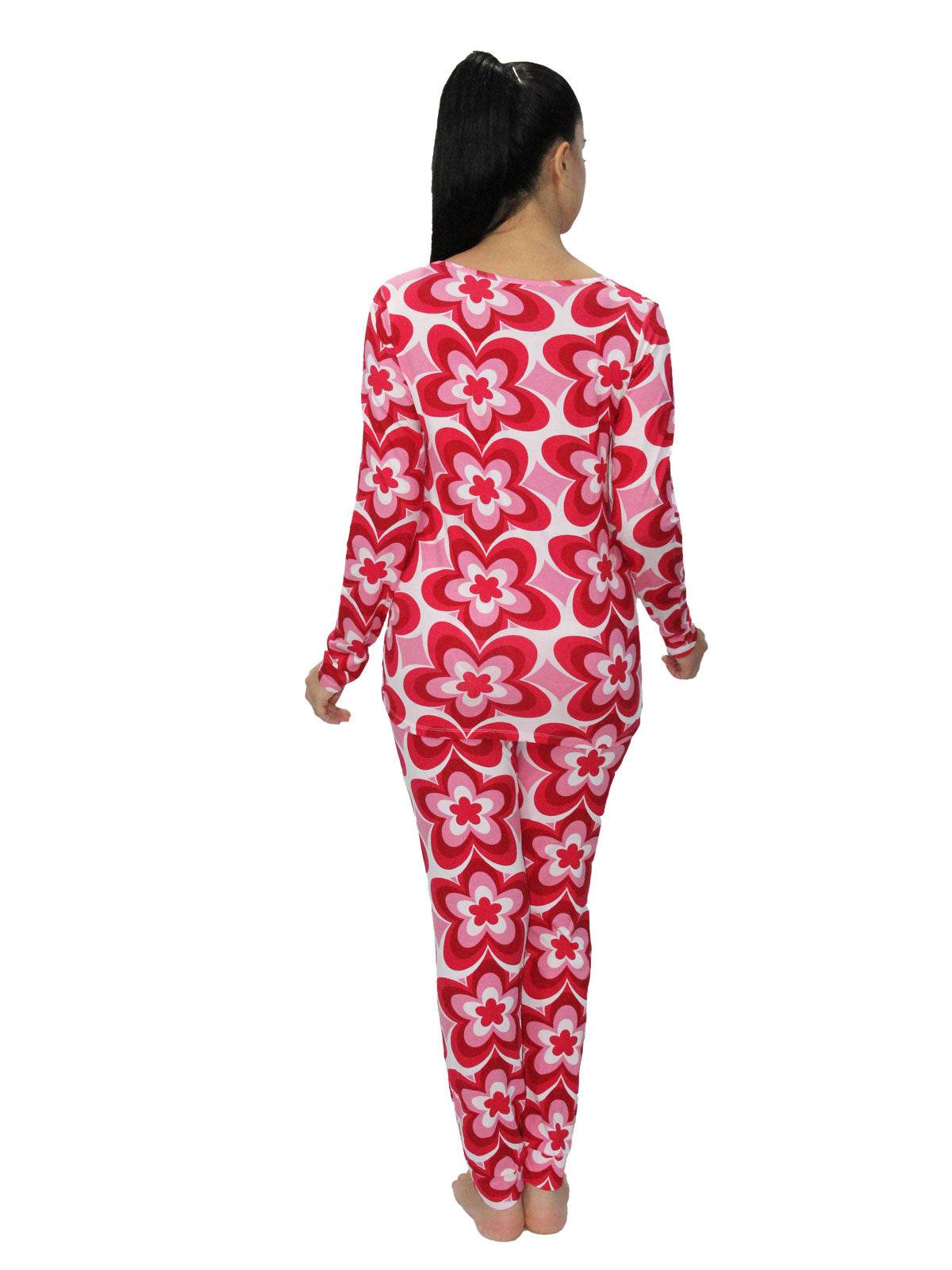 Pigiama Giro collo Donna FP12 Verdissima - evabiancheria
