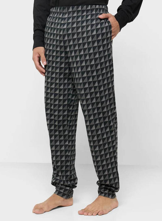 Pigiama Giro collo Uomo AF14994 EM000617 Emporio Armani - evabiancheria