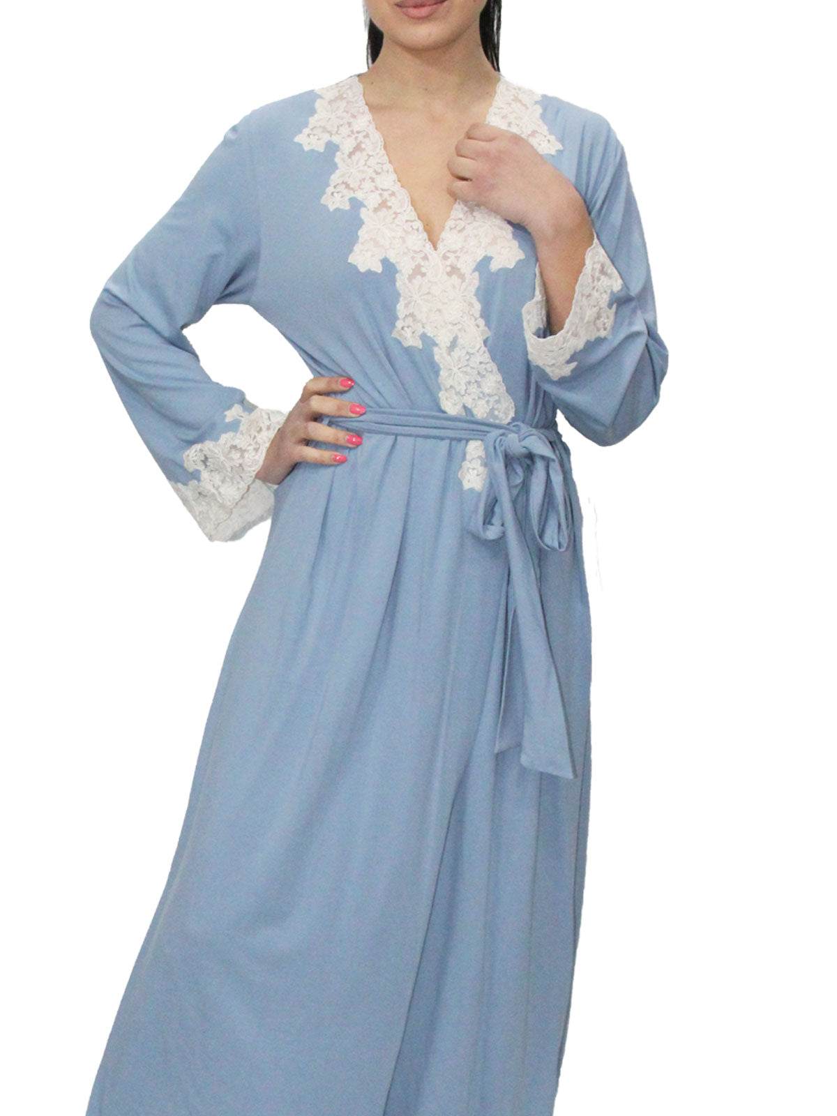 Vestaglia Incrocio Donna 6521/E Clara Rossi Firenze - evabiancheria