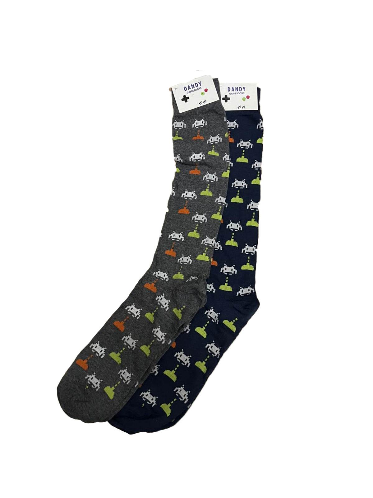 Calze lunghe Bi-pack Uomo 584 LF Dandy Ironic Socks - evabiancheria