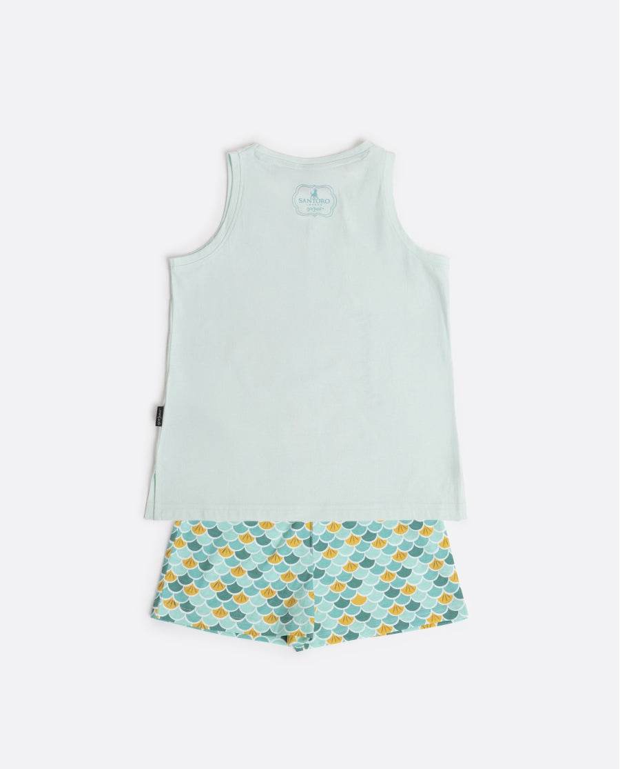 Pigiama corto Bambine e ragazze 63406 Santoro - evabiancheria