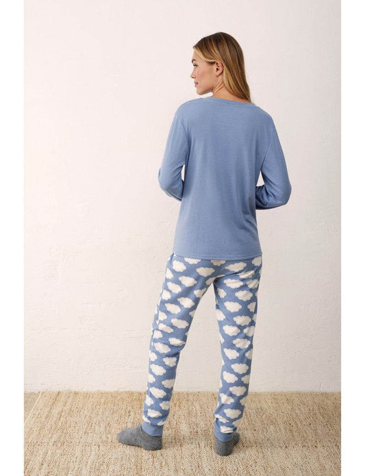 Pigiama Pigiama + Vestaglia Donna N18753 Promise - evabiancheria
