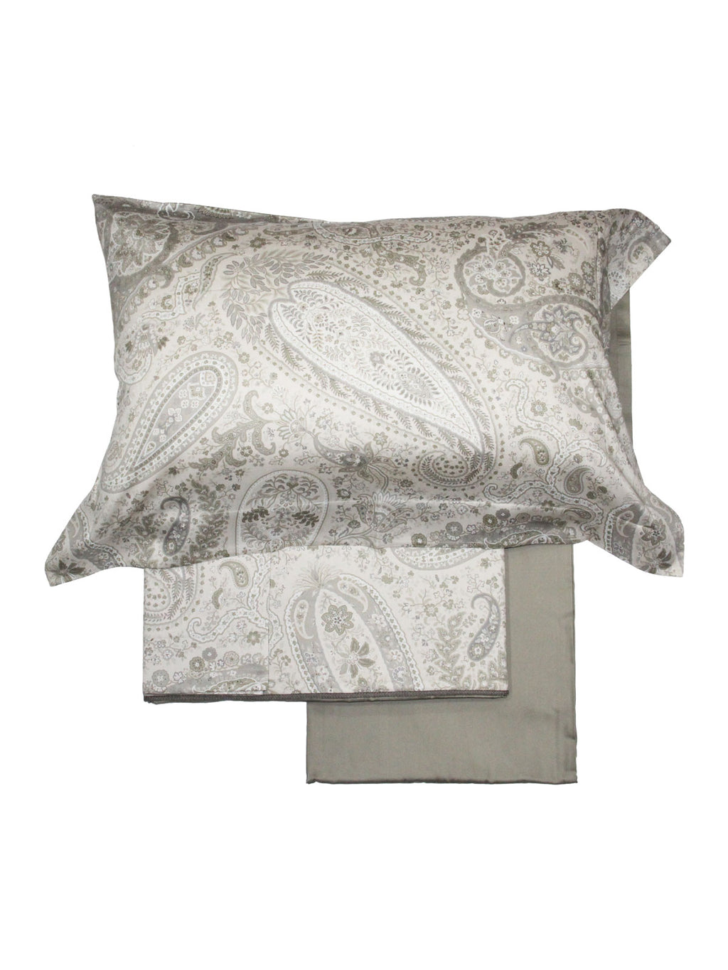 Housse de couette imprimée en lin Maranta 99KA502 CCP Etro Home