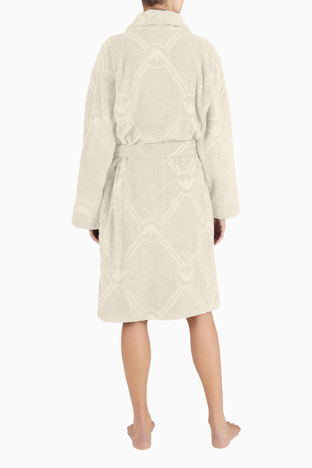 Women's Shawl Collar Bathrobe 4F291 164886 Emporio Armani