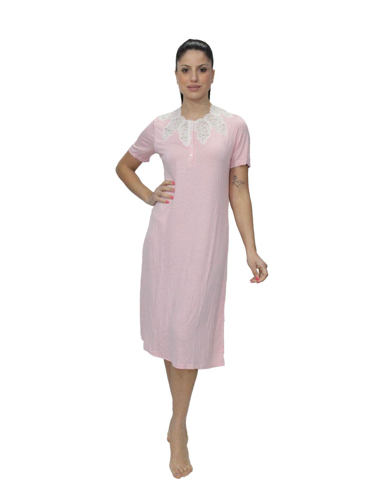 Camicia Manica corta Donna 6467 Clara Rossi Firenze - evabiancheria