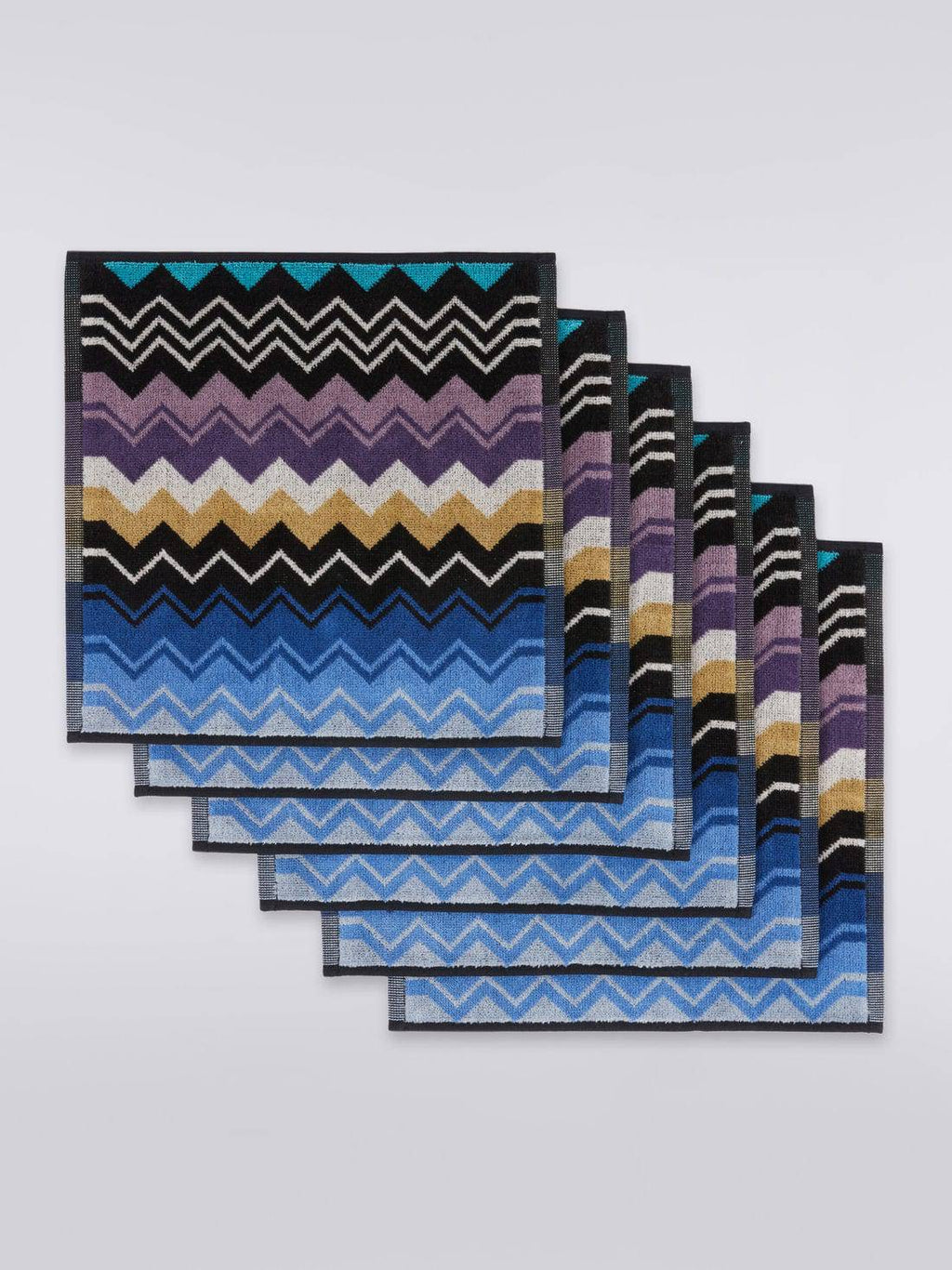 lavette 6 pezzi Biancheria Giacomo Lavette Missoni Home evabiancheria