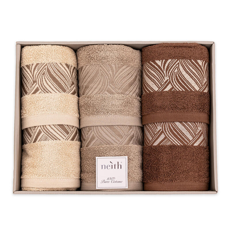 Asciugamano 3+3 Biancheria Ginevra 3+3 Neith