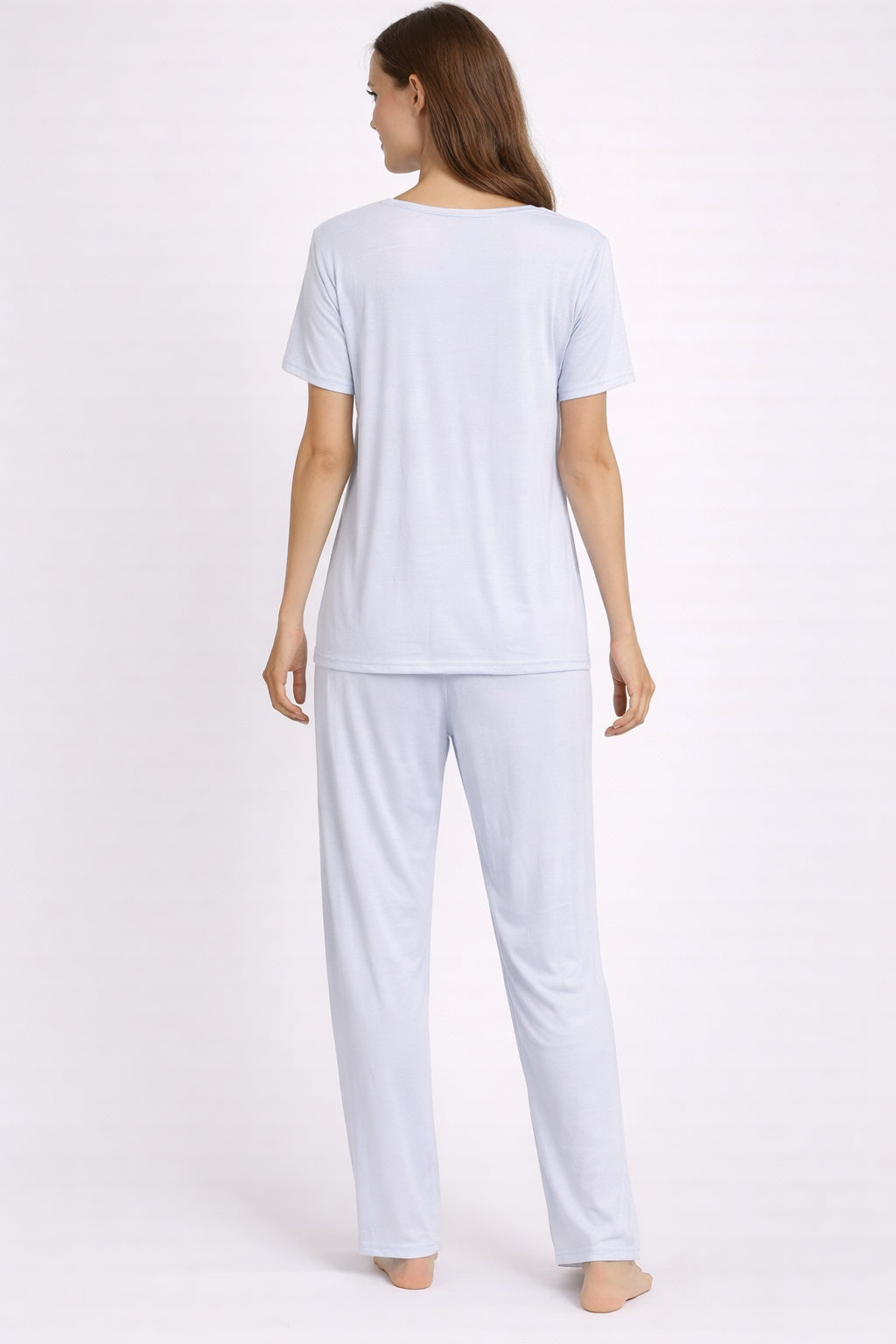 Pigiama Manica corta Panatalone lungo Donna 5042 Pig Annette