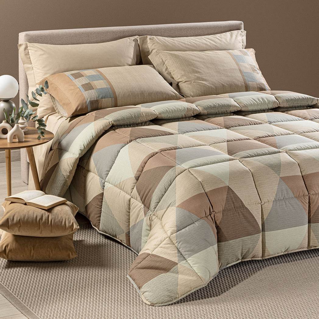 Trapunta Stampato Biancheria Londra Trap Caleffi - evabiancheria