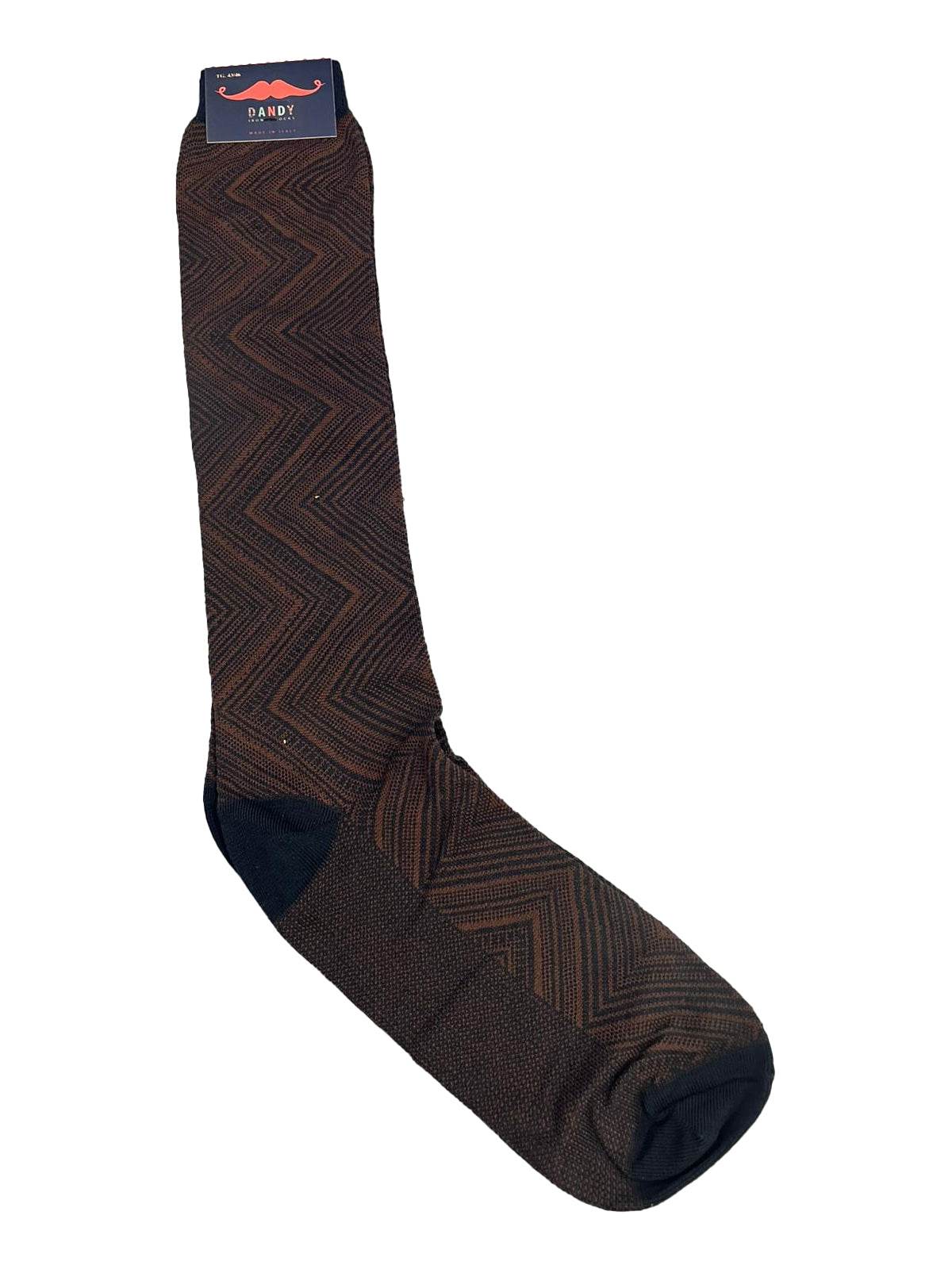 Calze lunghe Fantasia Uomo 538 LF Dandy Ironic Socks - evabiancheria