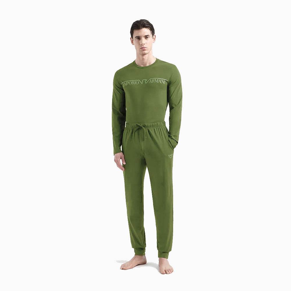 Pigiama Giro collo Uomo 4F516 112033 Emporio Armani - evabiancheria