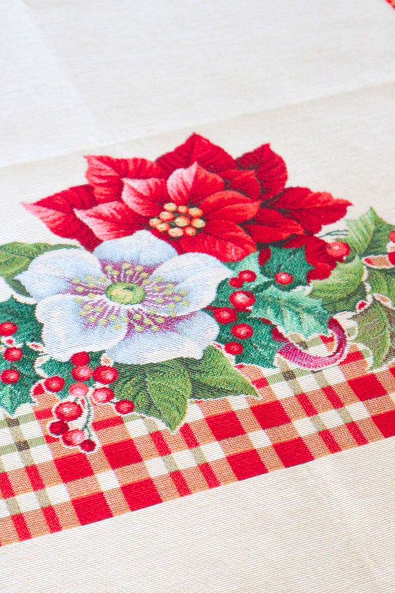 Runner 47x140 Natalizio Biancheria Bacca Runner Nat Mae - evabiancheria