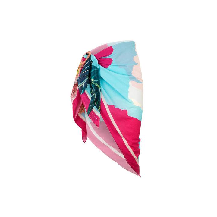 pareo 130x130 Donna 6546 Peony Emanuela Biffoli - evabiancheria