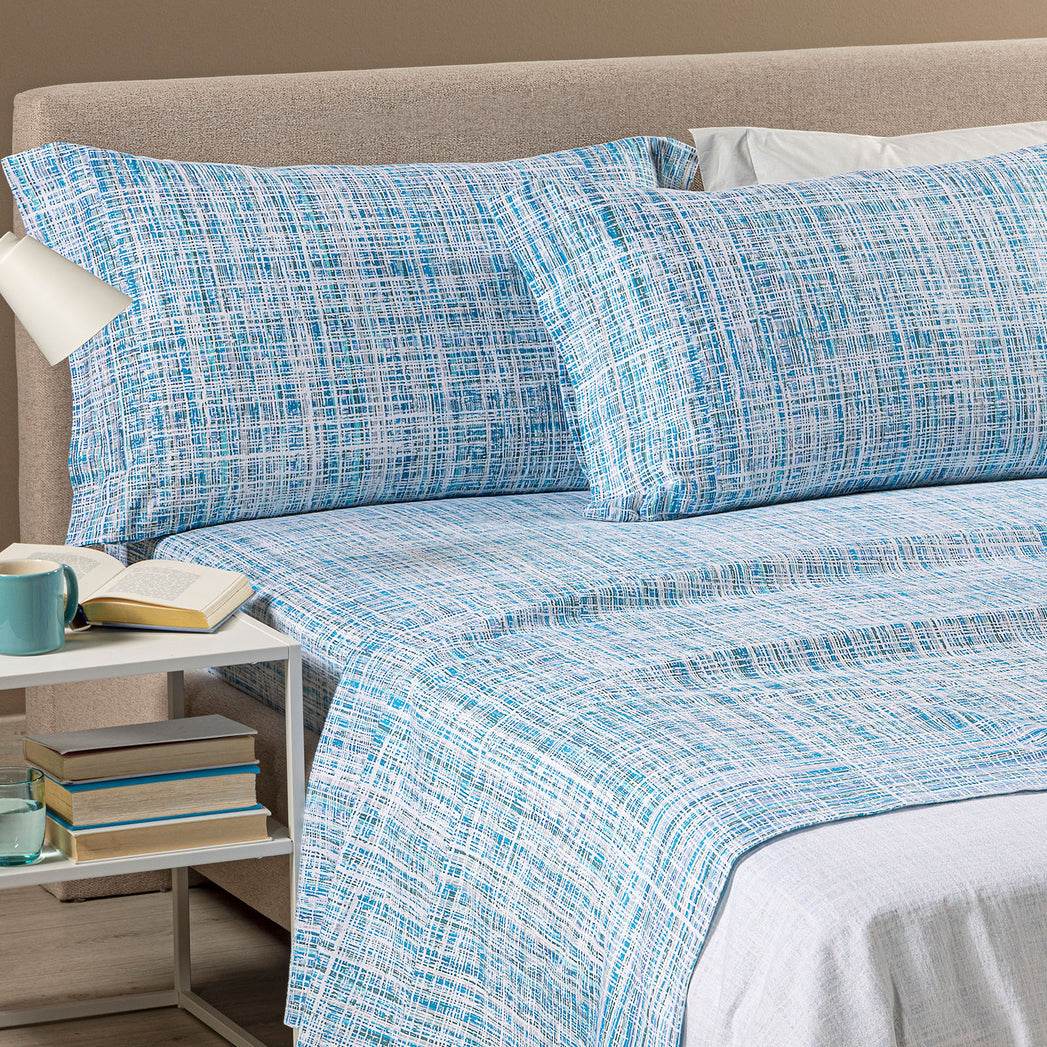 Lenzuola Tinta Unita Biancheria Candy Cpl Flan Caleffi - evabiancheria