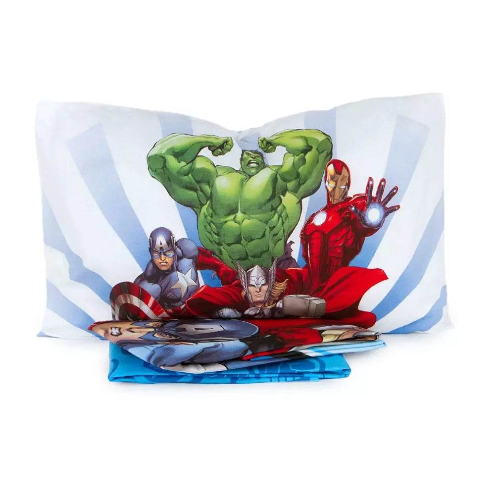 Lenzuola Stampato Biancheria Avengers Marvel - evabiancheria