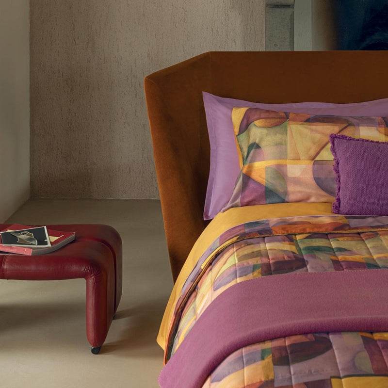 Lenzuola Stampato Biancheria Paracas Cpl Fazzini - evabiancheria