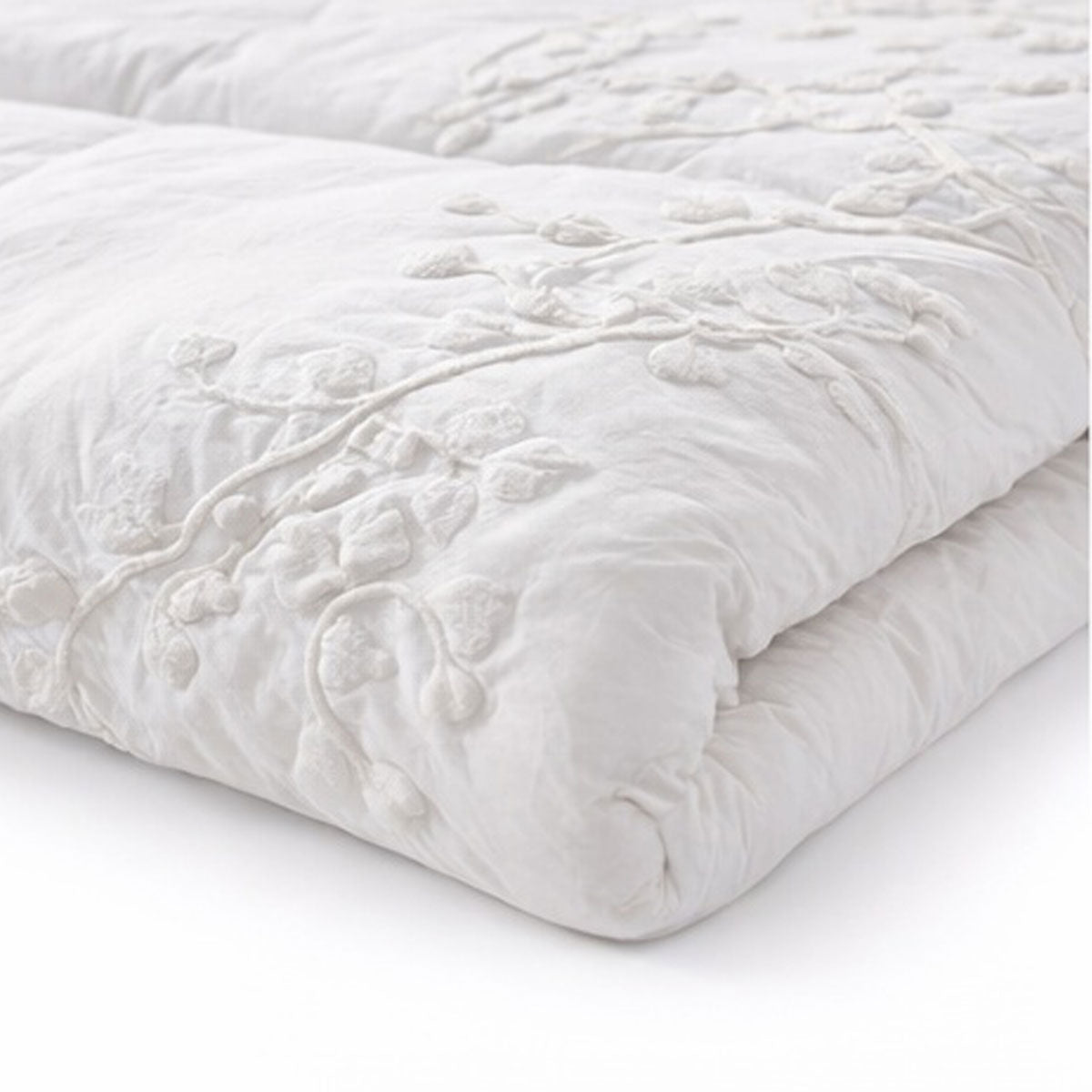 Quilt con ricamo Biancheria Fleur Des Bois Quilt Mastro Raphael