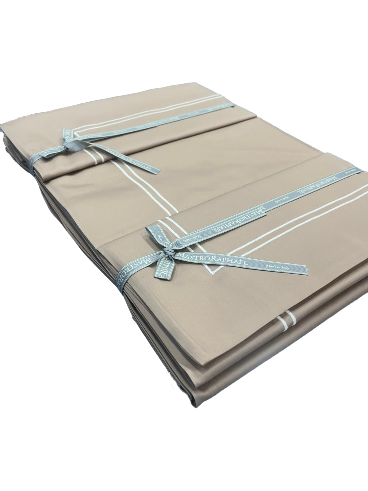 Lenzuola Tinta Unita Biancheria Api Satin cpl Mastro Raphael