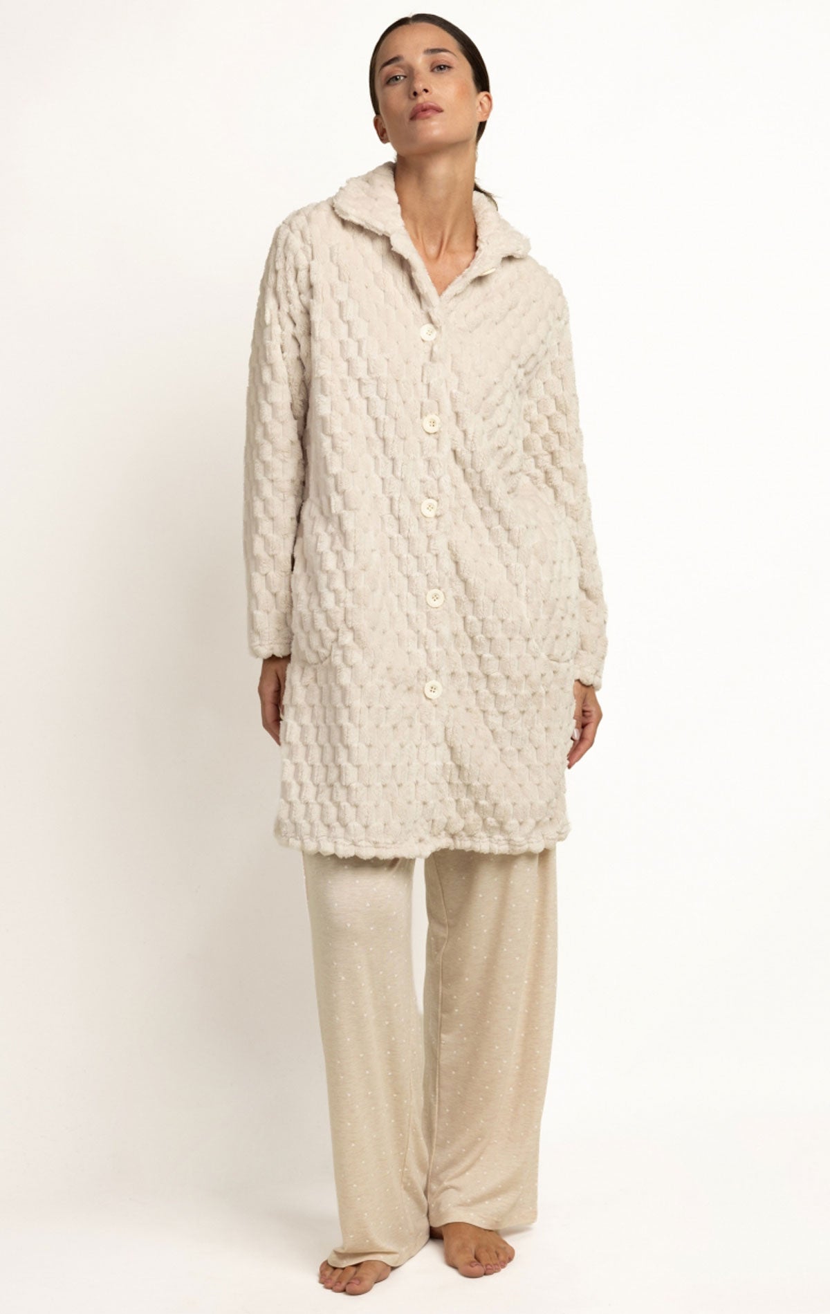 Vestaglia Abbottonata Donna 67155 Admas