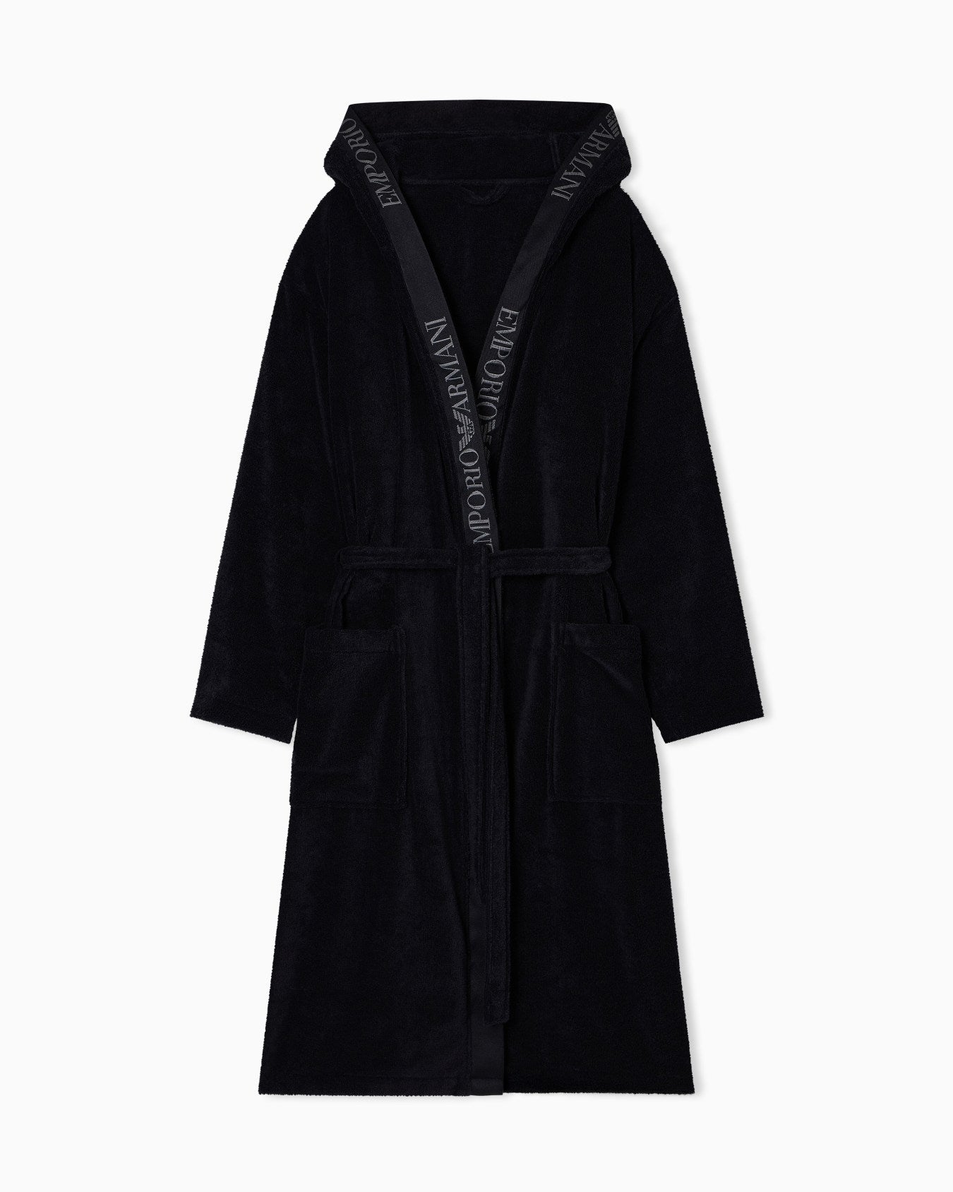 Accappatoio con cappuccio Uomo AF14986 EM002255 Emporio Armani