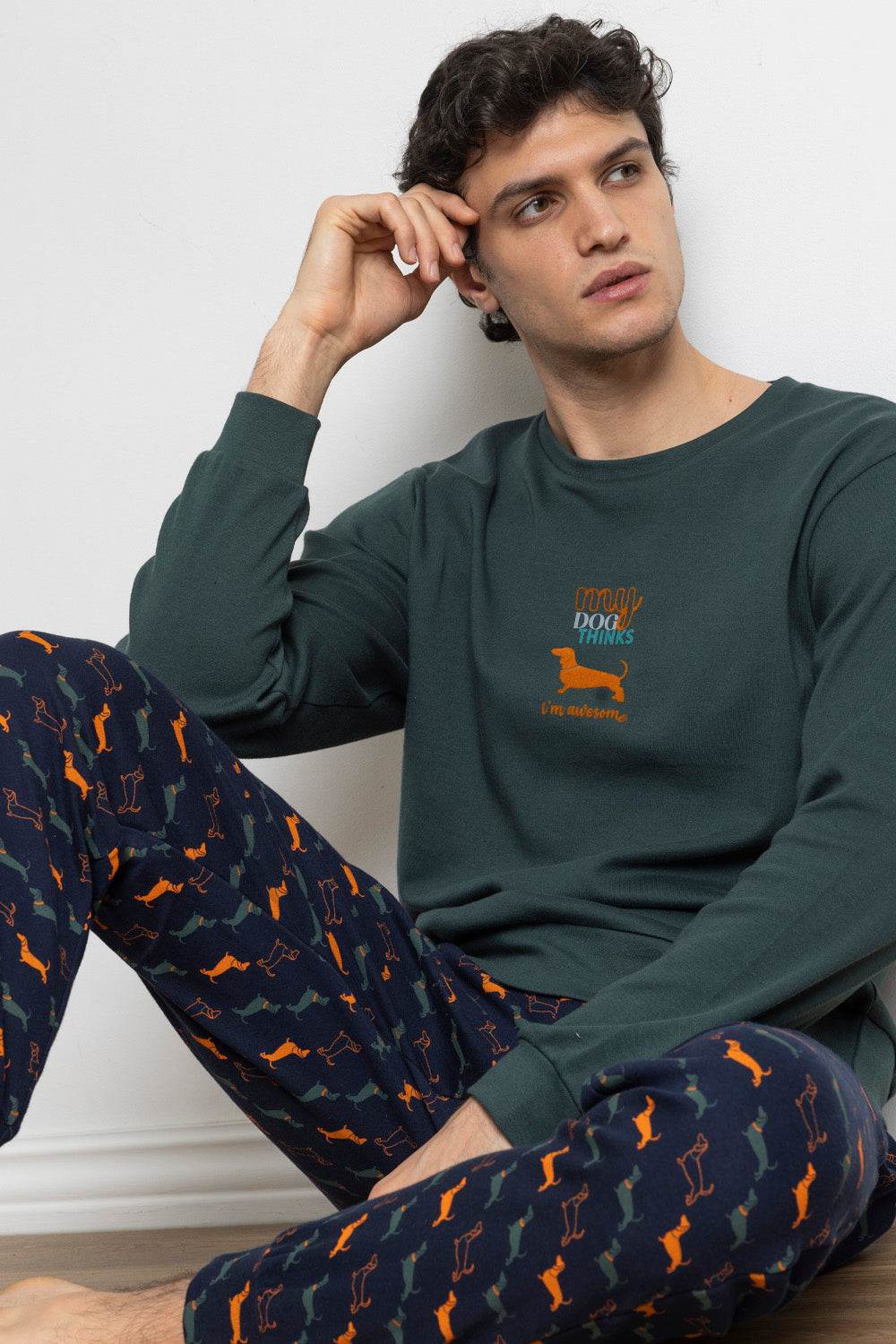 Pigiama Giro collo Uomo 63760 Admas - evabiancheria