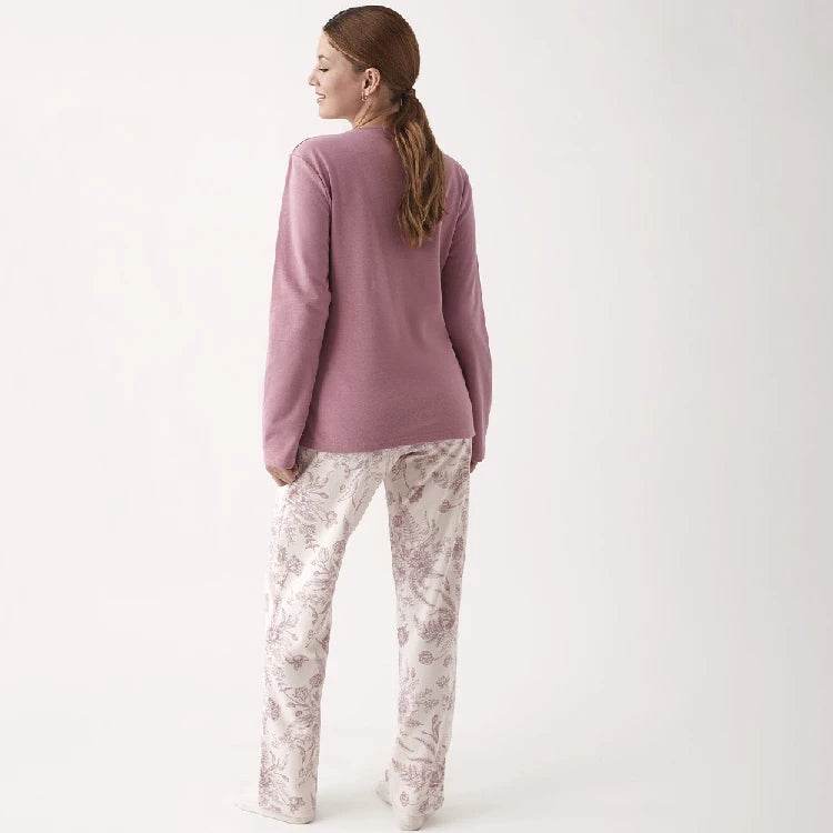 Completo pigiama Pigiama +Giacca Donna N20043 Promise - evabiancheria