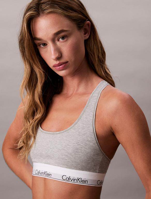 Bralette Sfoderata Donna QF8493 Calvin Klein - evabiancheria