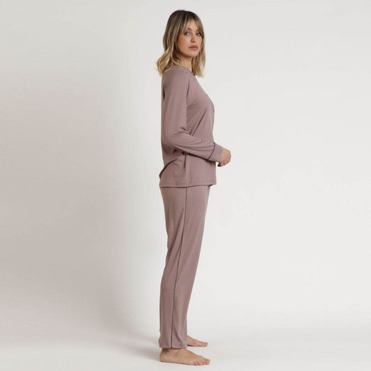 Pigiama Giro collo Donna 62643 Admas - evabiancheria