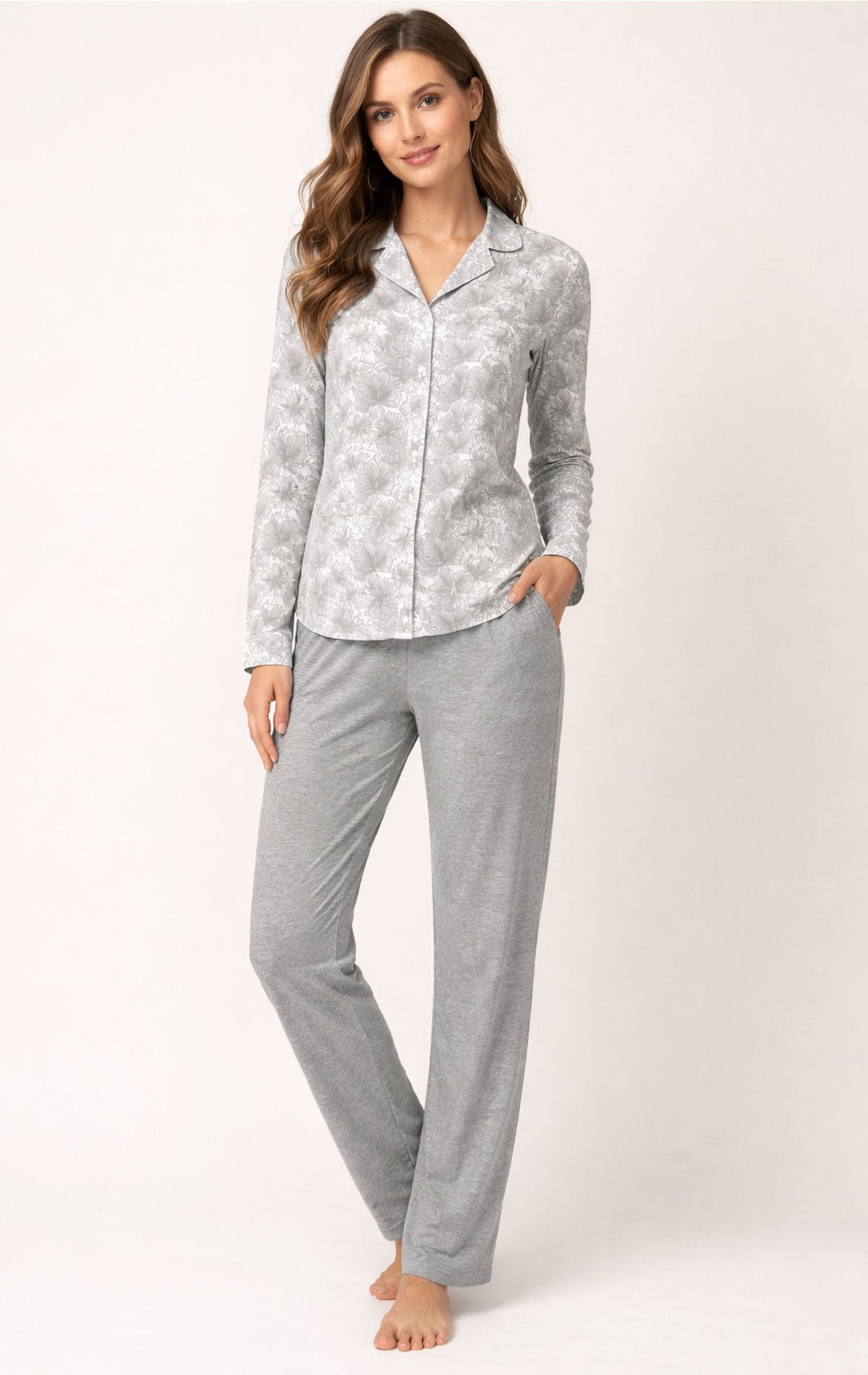 Pigiama Lungo Donna L0EQH Fantasia Lovable