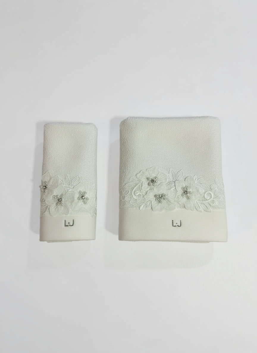 Asciugamano 1+1 Biancheria Innamorati 1+1 Liu Jo Home