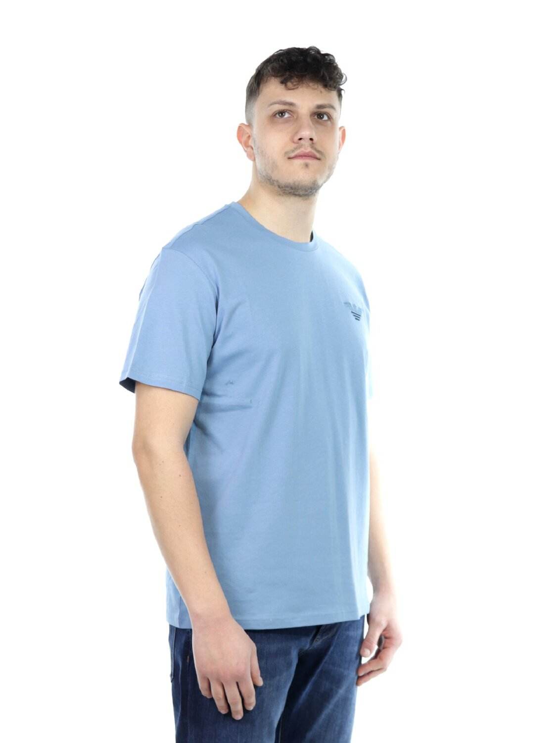 T-shirt Manica corta Uomo AF12334 EM000574 Emporio Armani - evabiancheria