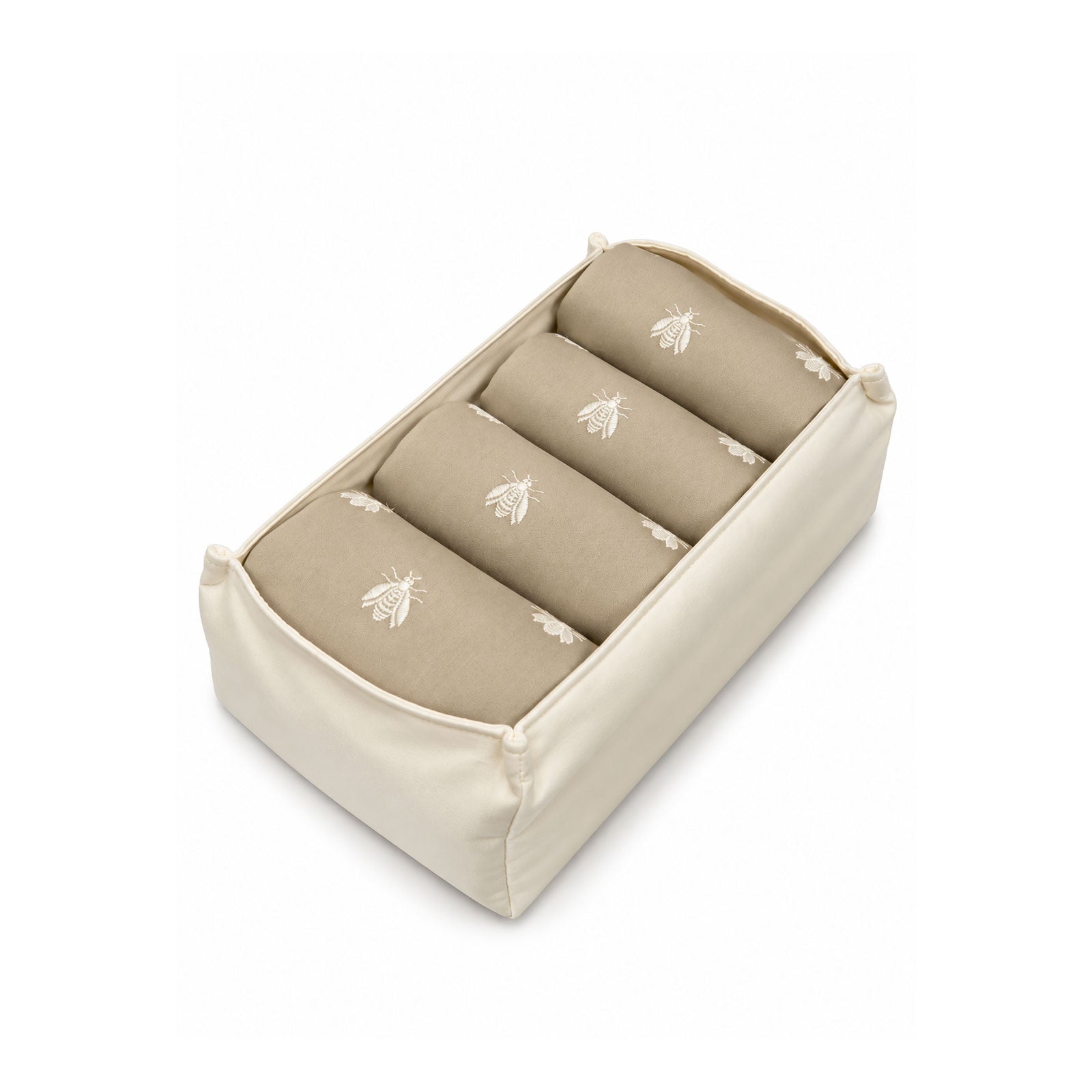 lavette 4 pezzi Biancheria Api Satin Set Lavette Mastro Raphael