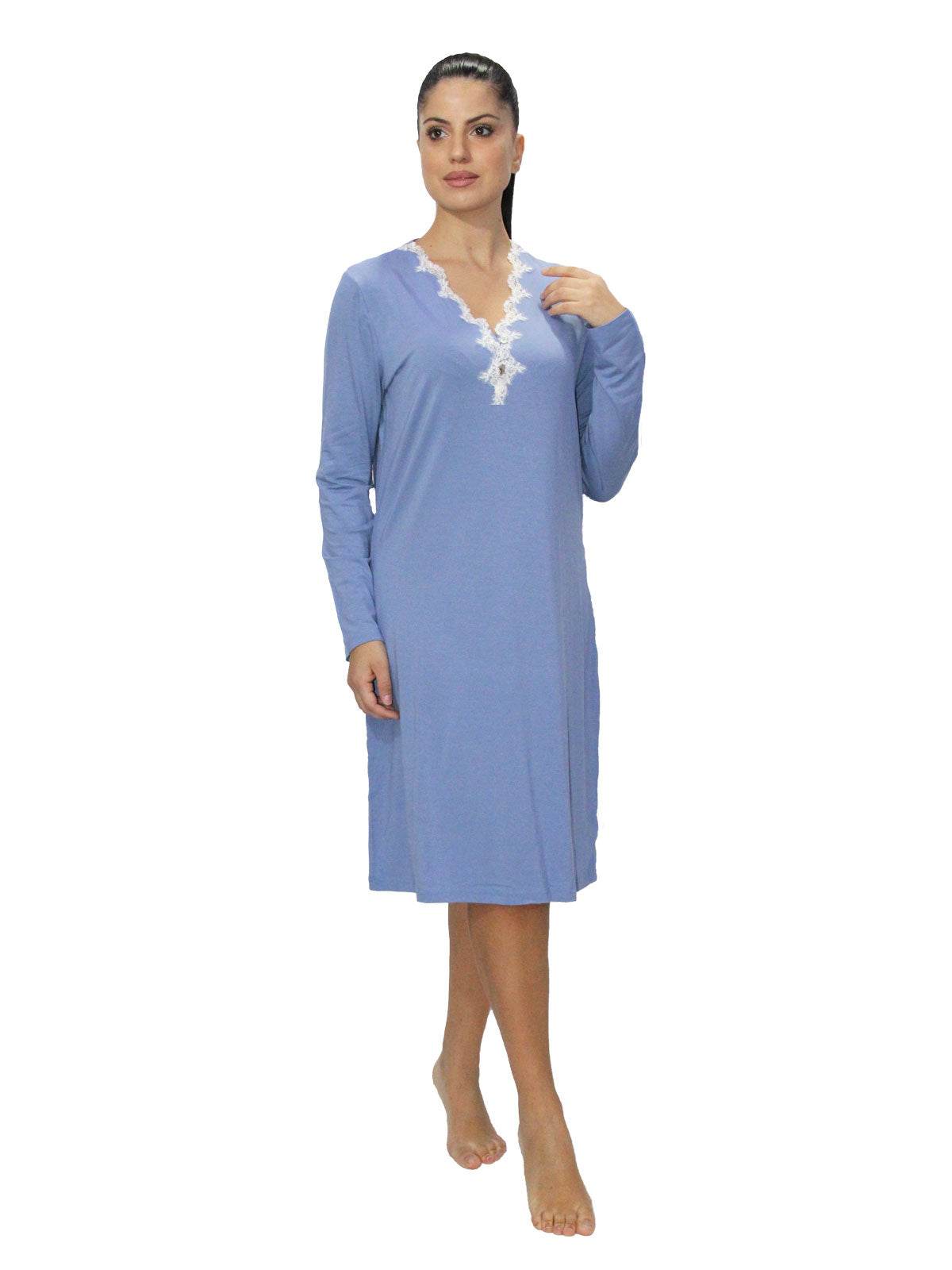 Camicia Serafino Donna I24816 4 Prima Rosa - evabiancheria