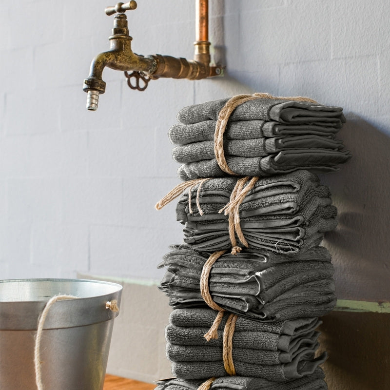 4-piece washcloths Coccola linen set Fazzini