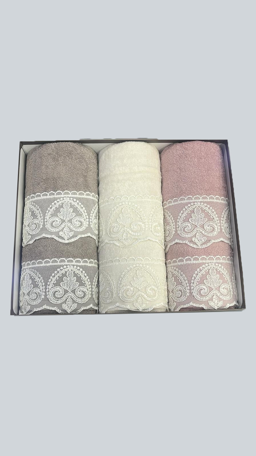 Asciugamano 3+3 Biancheria Patty 3+3 Battaglia