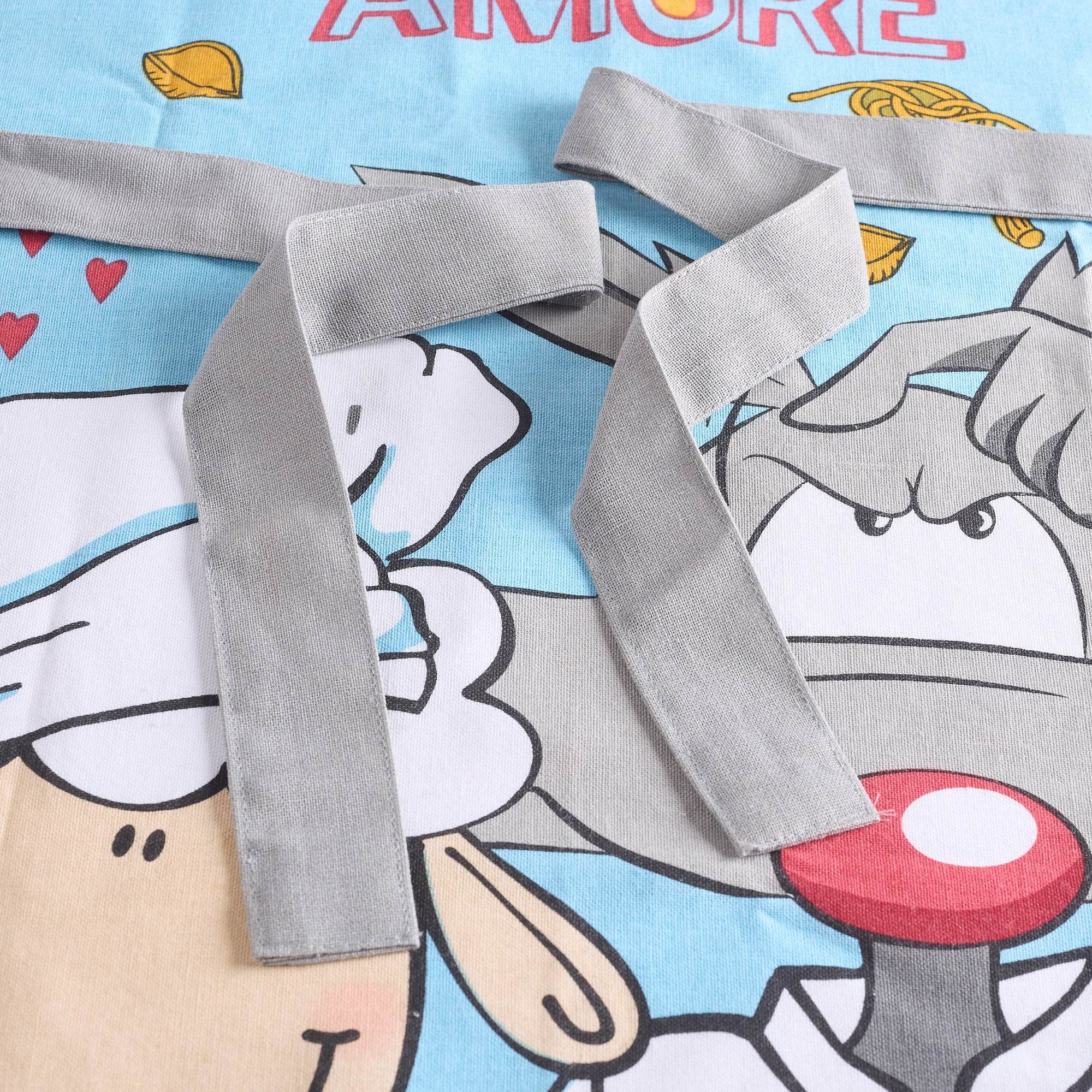 Grembiule Stampato Biancheria Grembiule HP Amore Happy People - evabiancheria