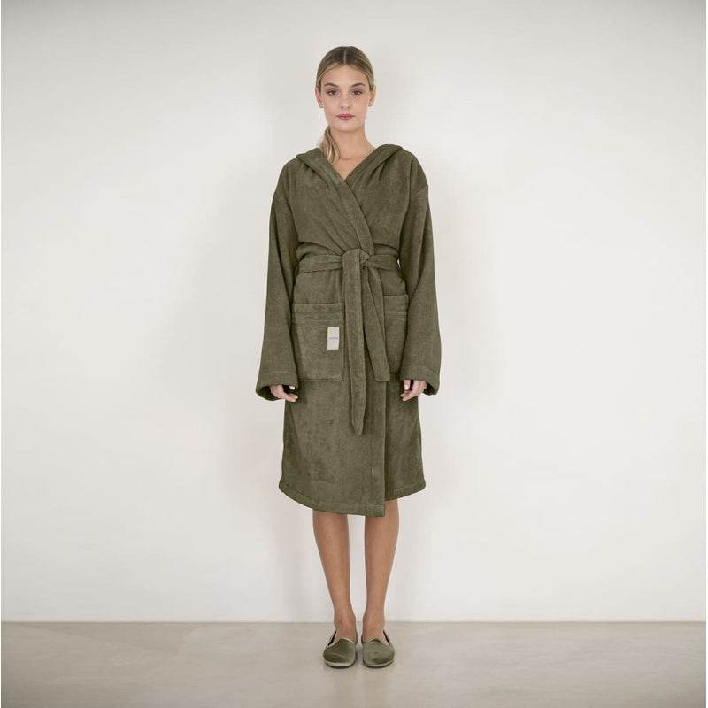 Accappatoio con cappuccio Biancheria Coccola Acc Fazzini - evabiancheria