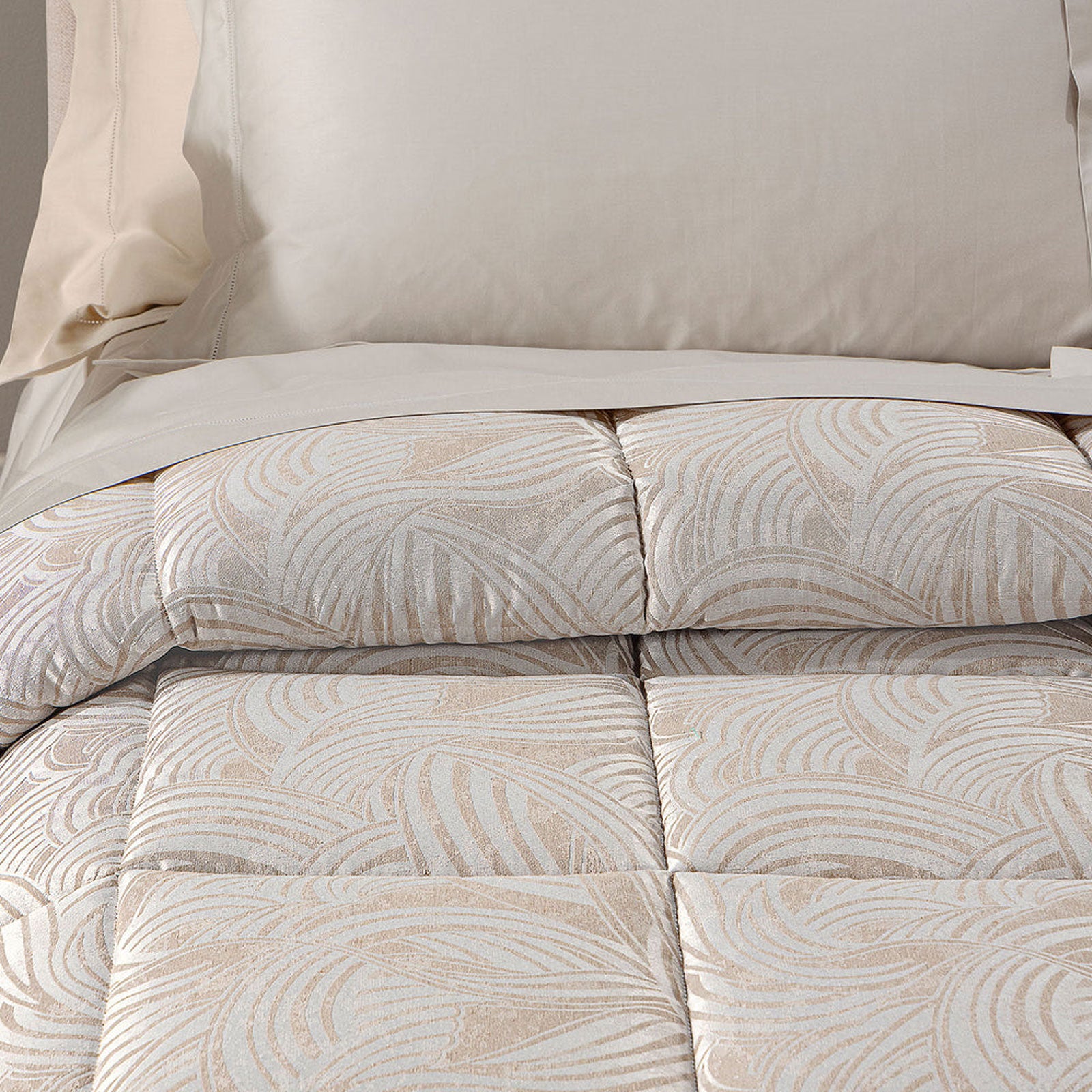 Trapunta jacquard Biancheria Apollo Trap Caleffi