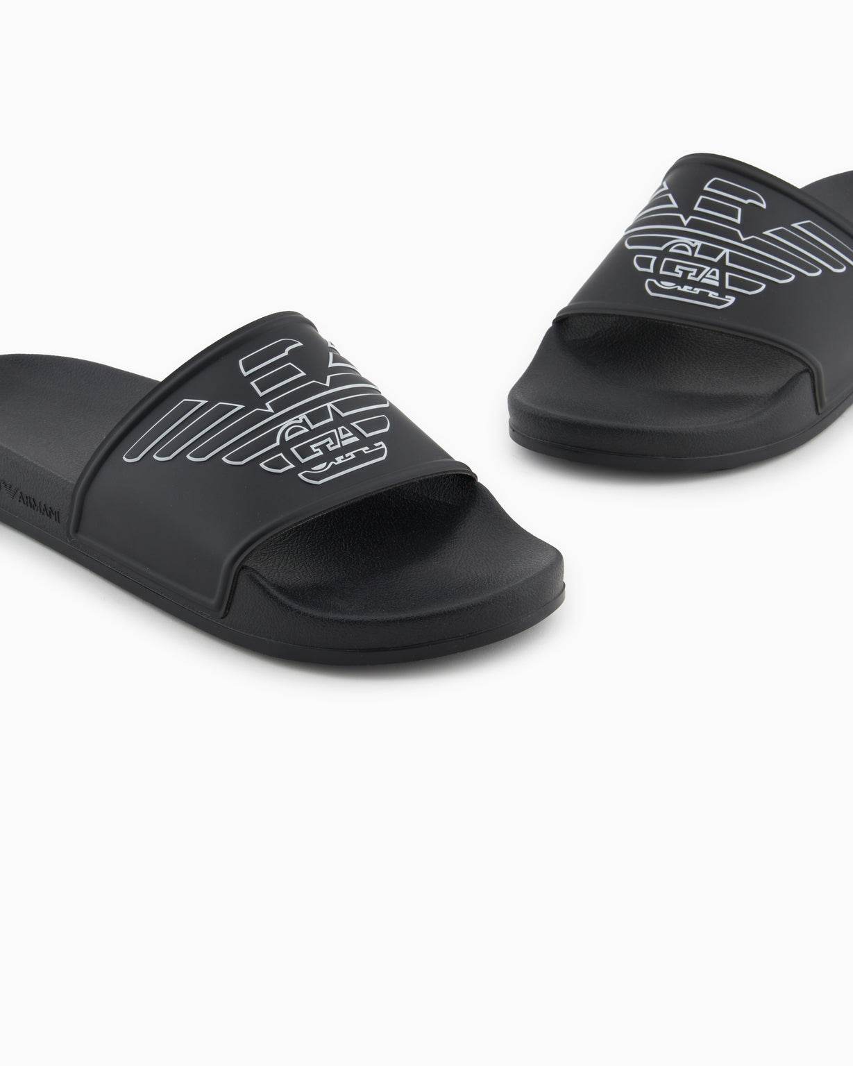 Ciabatta Aperta Uomo XR273 XVPS11 Emporio Armani - evabiancheria