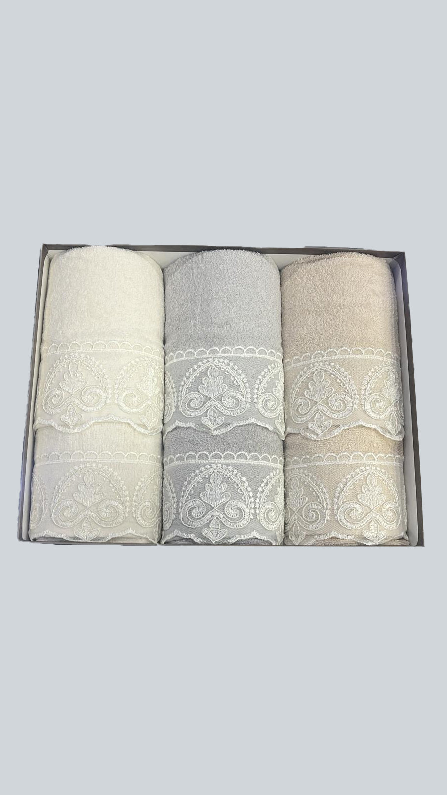 Asciugamano 3+3 Biancheria Patty 3+3 Battaglia