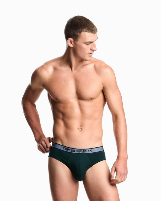 Slip 3-pack Uomo AF10779 EM000258 Emporio Armani - evabiancheria