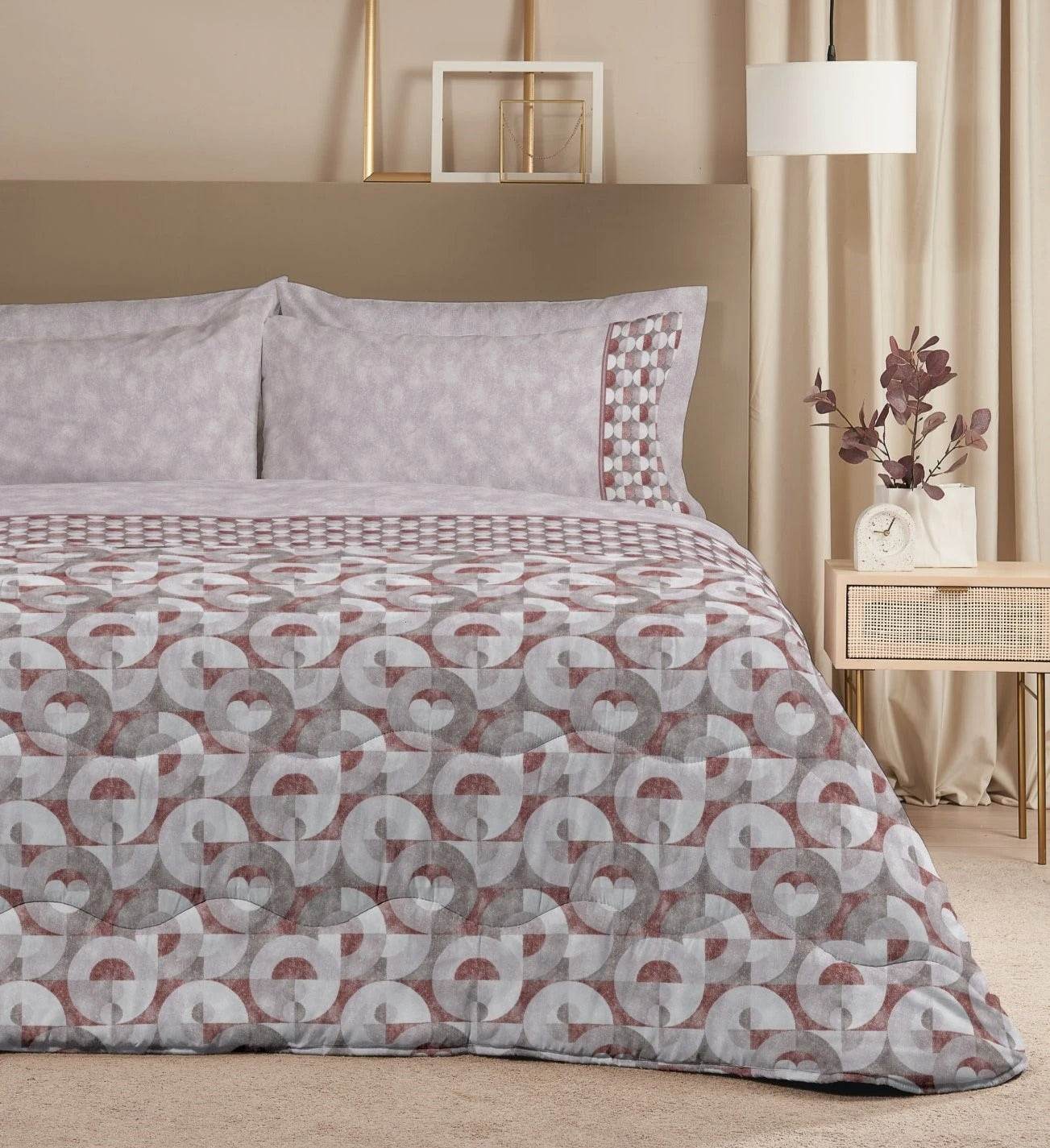 Trapunta Stampato Biancheria Sferic Trap Mae - evabiancheria